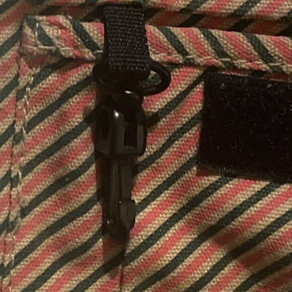 Kavu Keeper Sidewinder crossbody bag purse Striped adjustable strap hiking - Picture 4 of 5